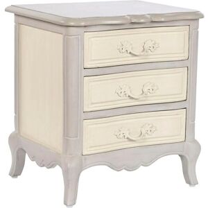 Mesita de Noche Home ESPRIT Madera de mango gris - Mesita de Noche Mesita de Noche Home ESPRIT Madera de mango gris - Mesita de Noche