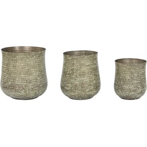 Home ESPRIT Grünes Aluminium Pflanzset - Pflanzer Home ESPRIT Grünes Aluminium Pflanzset - Pflanzer