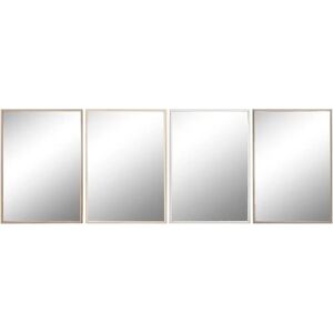 ESPRIT Wall Mirror - Crystal Polystyrene Decor - 4 Units ESPRIT Wall Mirror - Crystal Polystyrene Decor - 4 Units
