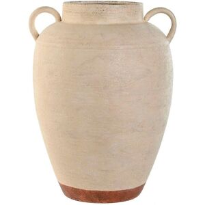 ESPRIT White Metal Vase - Traditional Home Decor ESPRIT White Metal Vase - Traditional Home Decor