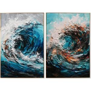 ESPRIT Zee en oceaan Set van 2 schilderijen - Schilderij ESPRIT Zee en oceaan Set van 2 schilderijen - Schilderij