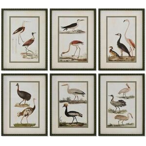 ESPRIT Birds Cottage Canvas 6-Pack Beige - Målning ESPRIT Birds Cottage Canvas 6-Pack Beige - Målning