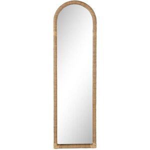 ESPRIT Oval Crystal Rattan Wall Mirror - Wall Mirror ESPRIT Oval Crystal Rattan Wall Mirror - Wall Mirror