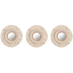 ESPRIT White Boho Mirror Set - Mirror Set ESPRIT White Boho Mirror Set - Mirror Set