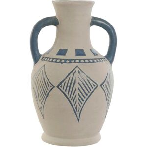 ESPRIT Blue Beige Ceramic Vase - Mediterranean ESPRIT Blue Beige Ceramic Vase - Mediterranean