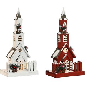 ESPRIT Christmas Ornament Red White - Christmas Decor 56cm ESPRIT Christmas Ornament Red White - Christmas Decor 56cm