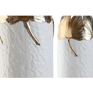 ESPRIT White Golden Metal Vase Set - Vase ESPRIT White Golden Metal Vase Set - Vase