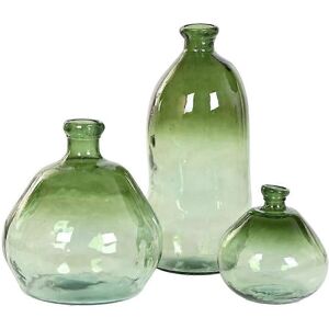 Esprit Green Recycled Glass Vase - Vase Esprit Green Recycled Glass Vase - Vase