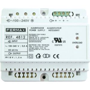 FERMAX Fuente 18V/1.5A DIN-6 FERMAX Fuente 18V/1.5A DIN-6