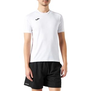JOMA Academy White Short-sleeve Football T-Shirt - T-Shirt JOMA Academy White Short-sleeve Football T-Shirt - T-Shirt