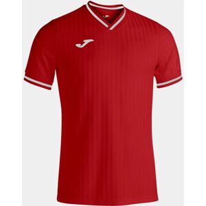 Camiseta Joma Toletum III com decote em V e riscas verticais Camiseta Joma Toletum III com decote em V e riscas verticais