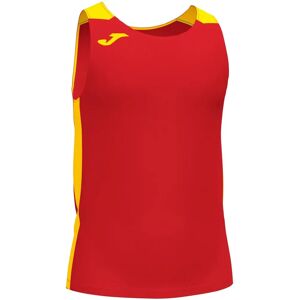 JOMA Record Ii Rode/Geel Jongens Voetbal-T-Shirt - T-Shirt JOMA Record Ii Rode/Geel Jongens Voetbal-T-Shirt - T-Shirt