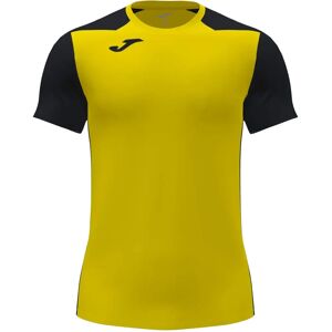 Joma Record II Yellow/Black Short Sleeve T-Shirt - Sports Joma Record II Yellow/Black Short Sleeve T-Shirt - Sports