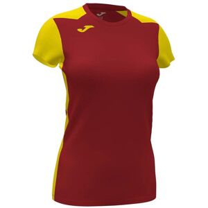 JOMA Record Ii Rood Geel - T-shirt voor voetbal JOMA Record Ii Rood Geel - T-shirt voor voetbal