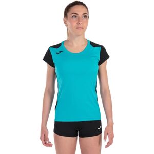 JOMA Record II Blue Women's Football T-Shirt - T-Shirt JOMA Record II Blue Women's Football T-Shirt - T-Shirt