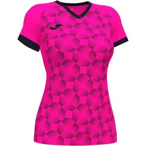 Camisa Joma Supernova Iii Rosa/Preto Manga Curta - Roupa de Esporte Camisa Joma Supernova Iii Rosa/Preto Manga Curta - Roupa de Esporte