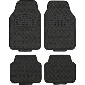RACE SPORT Bilmattor - Set med 4 - Svart RACE SPORT Bilmattor - Set med 4 - Svart