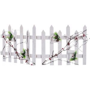 BigBuy Kerstmis Wit Multicolor Schutting - Kerstversiering BigBuy Kerstmis Wit Multicolor Schutting - Kerstversiering