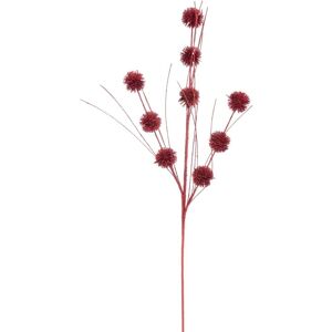 Fantastiko Red Glitter Decorative Branch - Decoratif Use Fantastiko Red Glitter Decorative Branch - Decoratif Use
