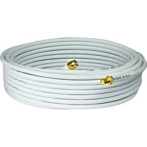 Televes Modell SM-10 Koaxialkabel - 50 Ohm, 10m, Vit Televes Modell SM-10 Koaxialkabel - 50 Ohm, 10m, Vit