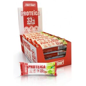 Barre protéique Nutrisport - Lait, Pomme - Collation protéinée - Publicité Barre protéique Nutrisport - Lait, Pomme - Collation protéinée - Publicité