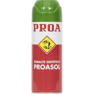 Proa - Pintura en spray 400ml Verde - Resistente a la intemperie y secado rápido Proa - Pintura en spray 400ml Verde - Resistente a la intemperie y secado rápido