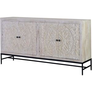 Giner Y Colomer Mango Hiontava Credenza - Massiivinen - 170x90x39cm Giner Y Colomer Mango Hiontava Credenza - Massiivinen - 170x90x39cm