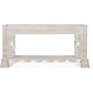 Console en Bois de Mango Giner y Colomer - Étagère Décorative Sculptée - 53x125 cm - Publicité Console en Bois de Mango Giner y Colomer - Étagère Décorative Sculptée - 53x125 cm - Publicité