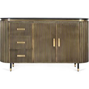 ALEXANDRA HOUSE LIVING Buffet - Bois de mangue et bronze - 150x86x40cm - Publicité ALEXANDRA HOUSE LIVING Buffet - Bois de mangue et bronze - 150x86x40cm - Publicité