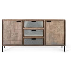 ALEXANDRA HOUSE LIVING Buffet - Bois d'acacia et métal 160x81x40 cm - Publicité ALEXANDRA HOUSE LIVING Buffet - Bois d'acacia et métal 160x81x40 cm - Publicité
