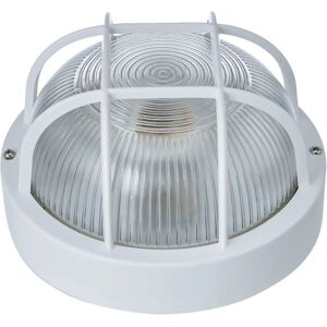 MATEL Applique da Esterno Rotonda - IP54 E27 40W - Bianco MATEL Applique da Esterno Rotonda - IP54 E27 40W - Bianco
