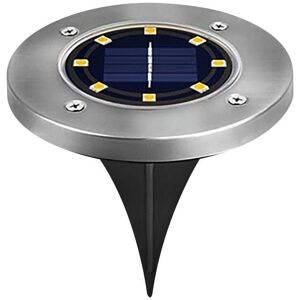 KORPASS Modèle 1W Lampe Solaire Pointe en Acier Inoxydable - Extérieur - Publicité KORPASS Modèle 1W Lampe Solaire Pointe en Acier Inoxydable - Extérieur - Publicité