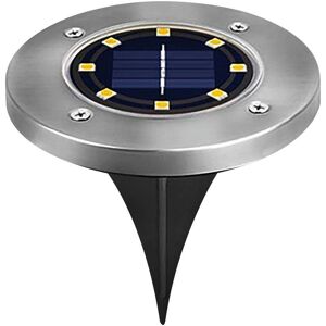 KORPASS Lampe Solaire à Picchet en Acier Inox 1W x 3 - Éclairage Extérieur - Publicité KORPASS Lampe Solaire à Picchet en Acier Inox 1W x 3 - Éclairage Extérieur - Publicité