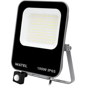 Projecteur LED en Aluminium Samsung - Capteur de Mouvement - 100W - Lumière Extérieure - Publicité Projecteur LED en Aluminium Samsung - Capteur de Mouvement - 100W - Lumière Extérieure - Publicité