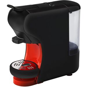 Küken 34342 - Rouge et Noir - Machine à café à capsules - Publicité Küken 34342 - Rouge et Noir - Machine à café à capsules - Publicité