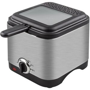 KUKEN Freidora de acero inoxidable 900w con tapa de vidrio 1,0 litros KUKEN Freidora de acero inoxidable 900w con tapa de vidrio 1,0 litros