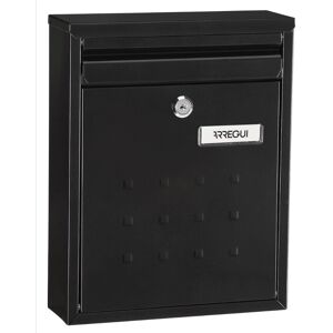 Arregui V-1324 Steel Wall-Mounted Mailbox - Compact, Weatherproof, A4 Fit Arregui V-1324 Steel Wall-Mounted Mailbox - Compact, Weatherproof, A4 Fit