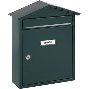 Cassetta postale in acciaio Arregui da parete - Capacità A4, Impermeabile, Serratura sicura Cassetta postale in acciaio Arregui da parete - Capacità A4, Impermeabile, Serratura sicura