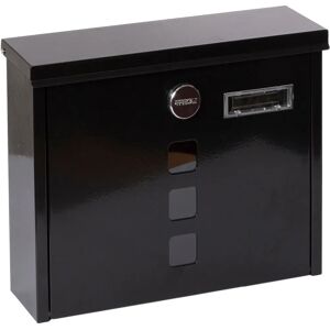 ARREGUI Steel Mailbox - A4 Size, Lock, Nameplate - Mail Box ARREGUI Steel Mailbox - A4 Size, Lock, Nameplate - Mail Box