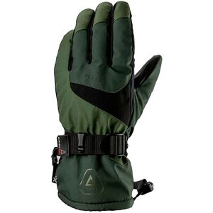 Gants Skitime Vert Foncés - Publicité Gants Skitime Vert Foncés - Publicité