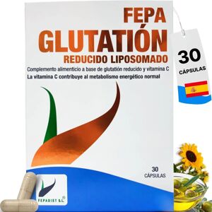 Fepa Glutatión - Glutatión reducido liposomado - Complemento alimenticio Fepa Glutatión - Glutatión reducido liposomado - Complemento alimenticio