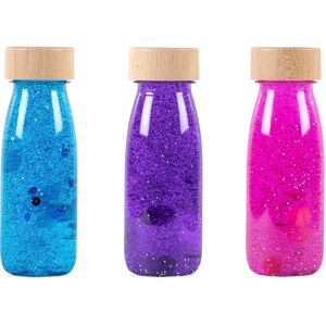 Petit Boum - Pack de 3 bouteilles sensorielles - Bleu, Violet, Rose - Jouet éducatif - Publicité Petit Boum - Pack de 3 bouteilles sensorielles - Bleu, Violet, Rose - Jouet éducatif - Publicité