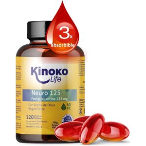 Kinoko Life Neuro 125 Fosfatidilserina - Suplemento dietético Kinoko Life Neuro 125 Fosfatidilserina - Suplemento dietético