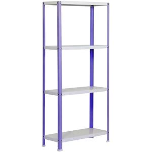 Simonrack Homeclassic 4/400 - Violeta/Blanco - Estantería Simonrack Homeclassic 4/400 - Violeta/Blanco - Estantería