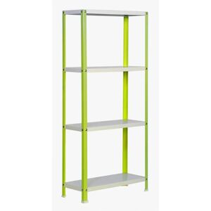 Simon Rack - Estantería metálica modular 1600x800x400mm Verde/Blanco - 100Kg por estante Simon Rack - Estantería metálica modular 1600x800x400mm Verde/Blanco - 100Kg por estante