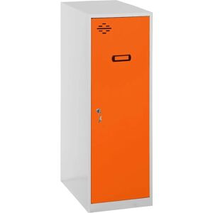 Armoire métallique Simonrack Gris/Orange - 915x300x500 mm - Casiers - Publicité Armoire métallique Simonrack Gris/Orange - 915x300x500 mm - Casiers - Publicité