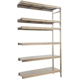 Estantería de acero inoxidable SimonRack - 6SS/1600x1260x500 - Segura para alimentos Estantería de acero inoxidable SimonRack - 6SS/1600x1260x500 - Segura para alimentos