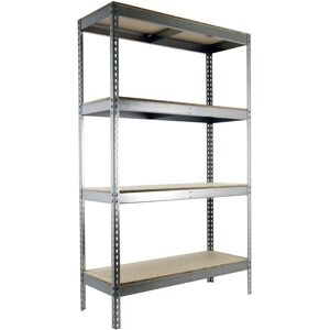 Scaffale Simonrack 2104-4 in Acciaio - Resistente, Argento Scaffale Simonrack 2104-4 in Acciaio - Resistente, Argento