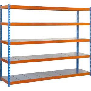 Simon Rack 2107-5 Metallo Blu/Arancione/Galv - Tipo di Mensola Simon Rack 2107-5 Metallo Blu/Arancione/Galv - Tipo di Mensola