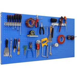 Panneau d'Outils Simonrack 1200x600 mm - Fixation Murale, Bleu - Publicité Panneau d'Outils Simonrack 1200x600 mm - Fixation Murale, Bleu - Publicité